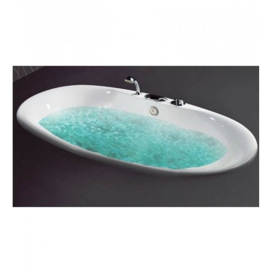 Μπανιέρα Ακρυλική Sylvia 543 Sanitec 180x90x60cm Μπανιέρα Ακρυλική Sylvia 543 Sanitec 180x90x60cm